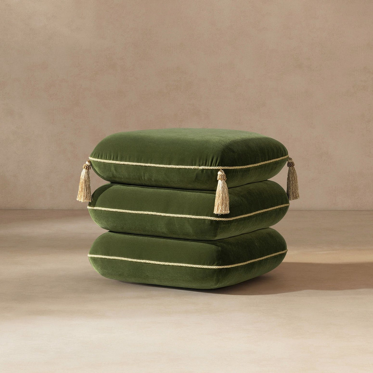 Monarch - Squared Upholstered Ottoman