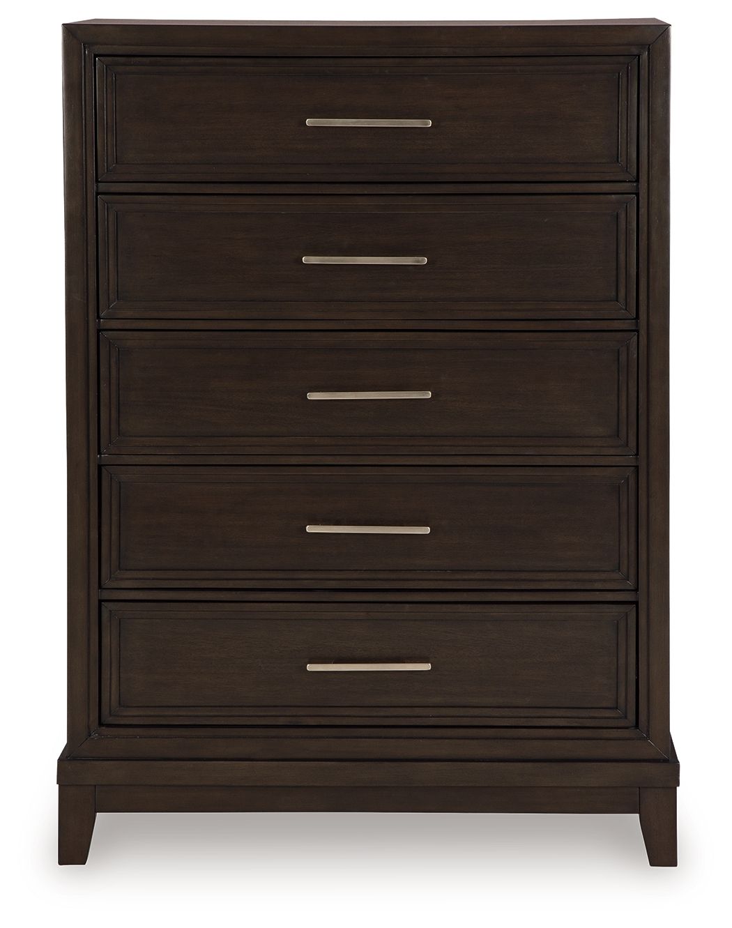 Neymorton - Dark Grayish Brown - Five Drawer Chest by Signature Design by Ashley® | Bel Furniture