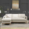 Knox - Modern Farmhouse Reversible Chaise Sectional Sofa by Jennifer Taylor Home | Bel Furniture