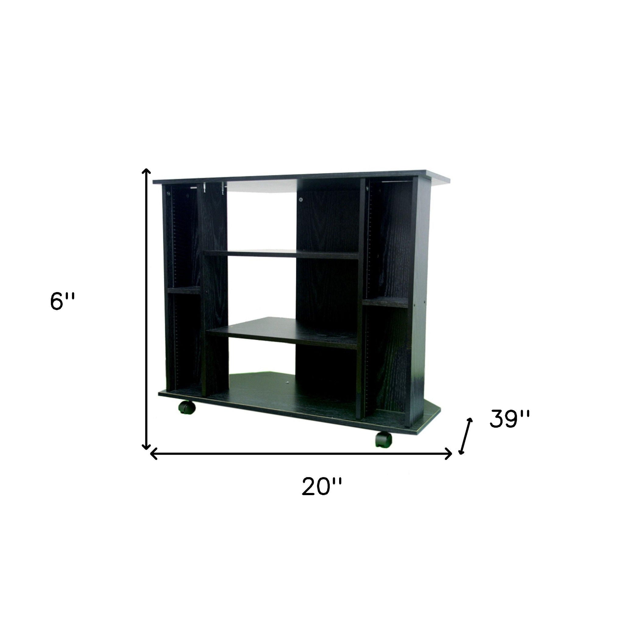 Open Shelving, TV Stand - Black