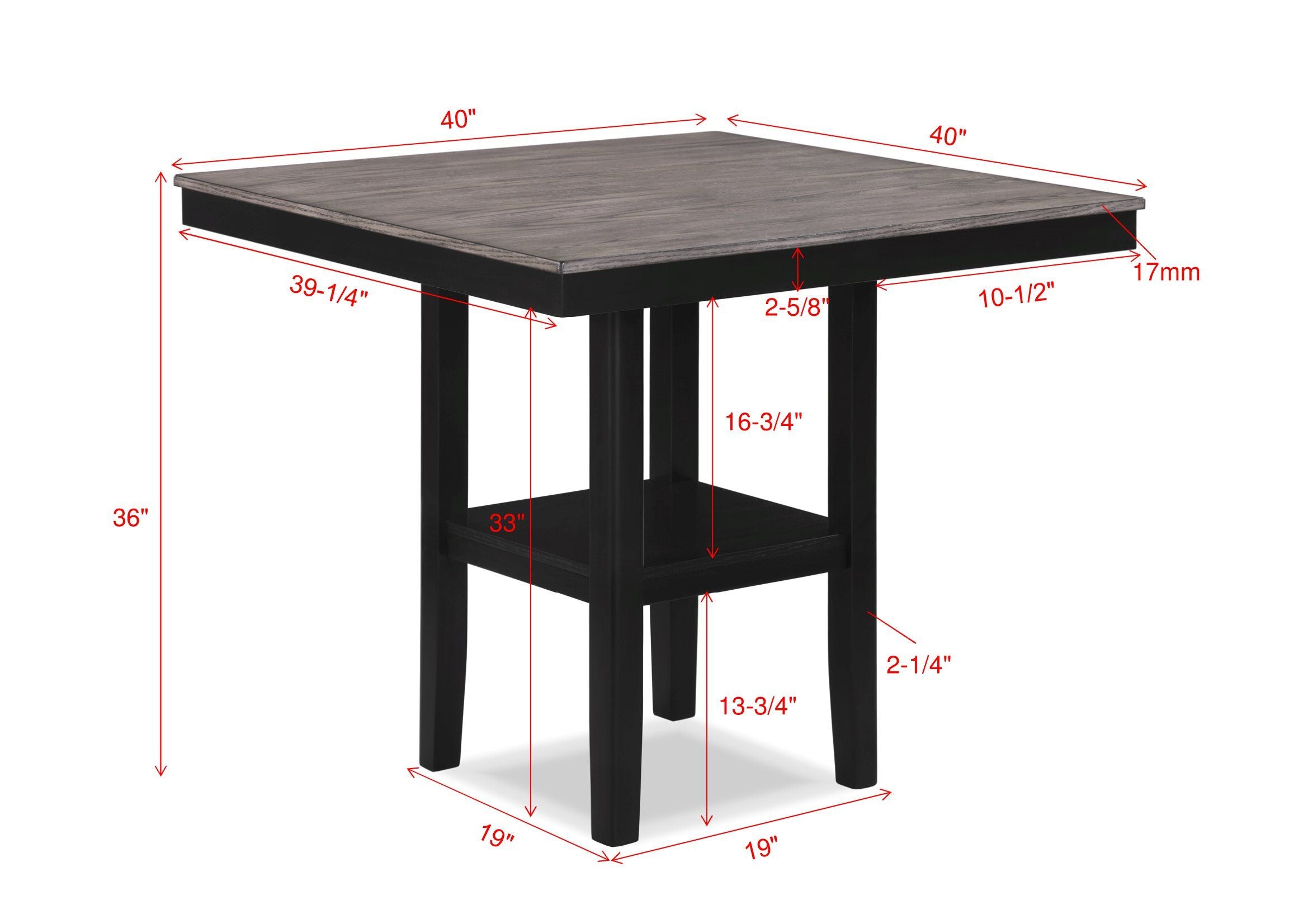 Lester - Counter Height Table Set