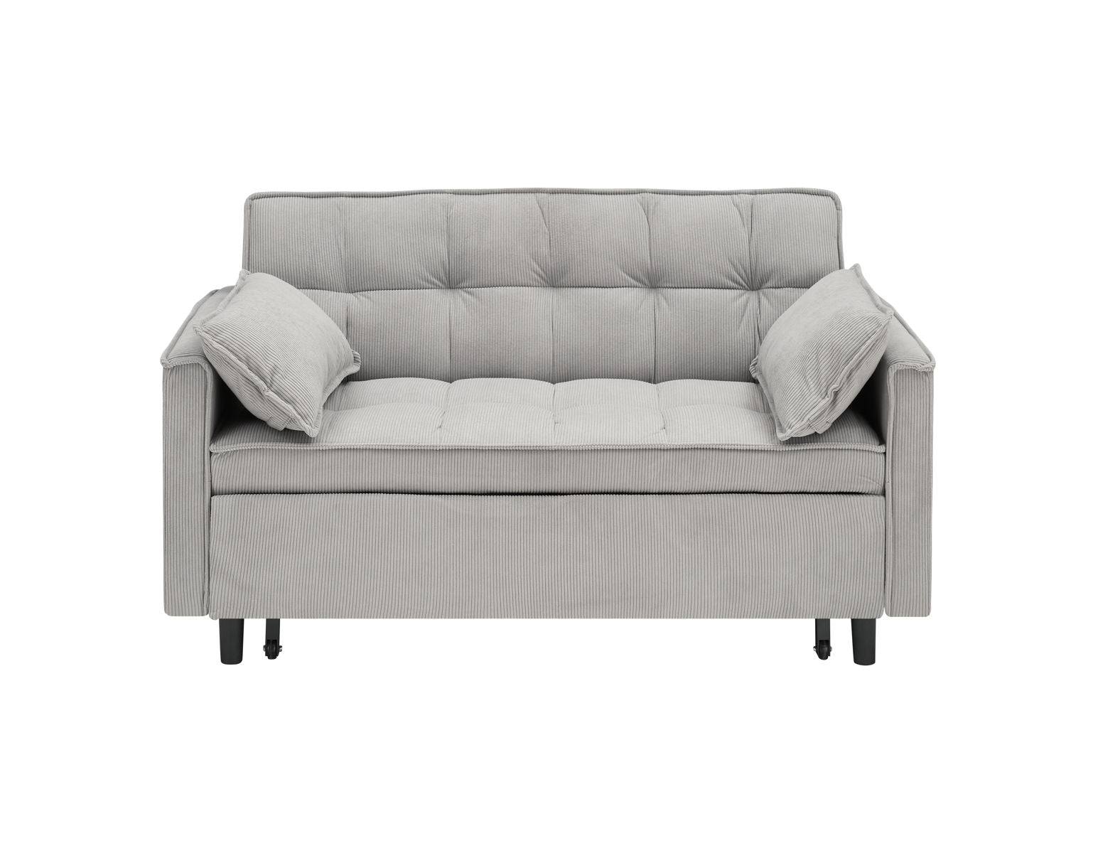 Two-Seat Casual Sofa With Pull Out Bed, Living Room Furniture