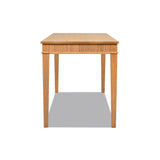 Dumont - Modern Farmhouse 1 Drawer Fluted Home Office Writing Desk - Natural Blonde by Jennifer Taylor Home | Bel Furniture