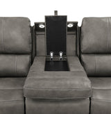 Brickston - Triple Power Reclining Sofa Set