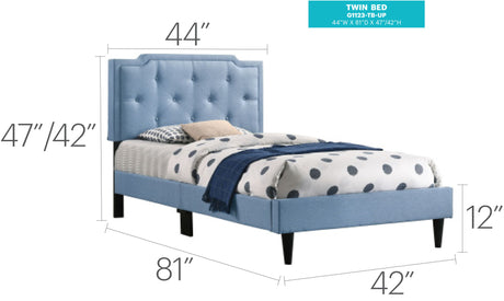 Button Tufted Bed Charming For Cozy Spaces - view 87