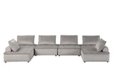 Anna - Stylish Sectional Sofa Ottoman