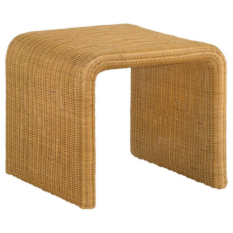 Cahya - Woven Rattan Table Light Brown End Tables by Coaster Fine Furniture | Bel Furniture