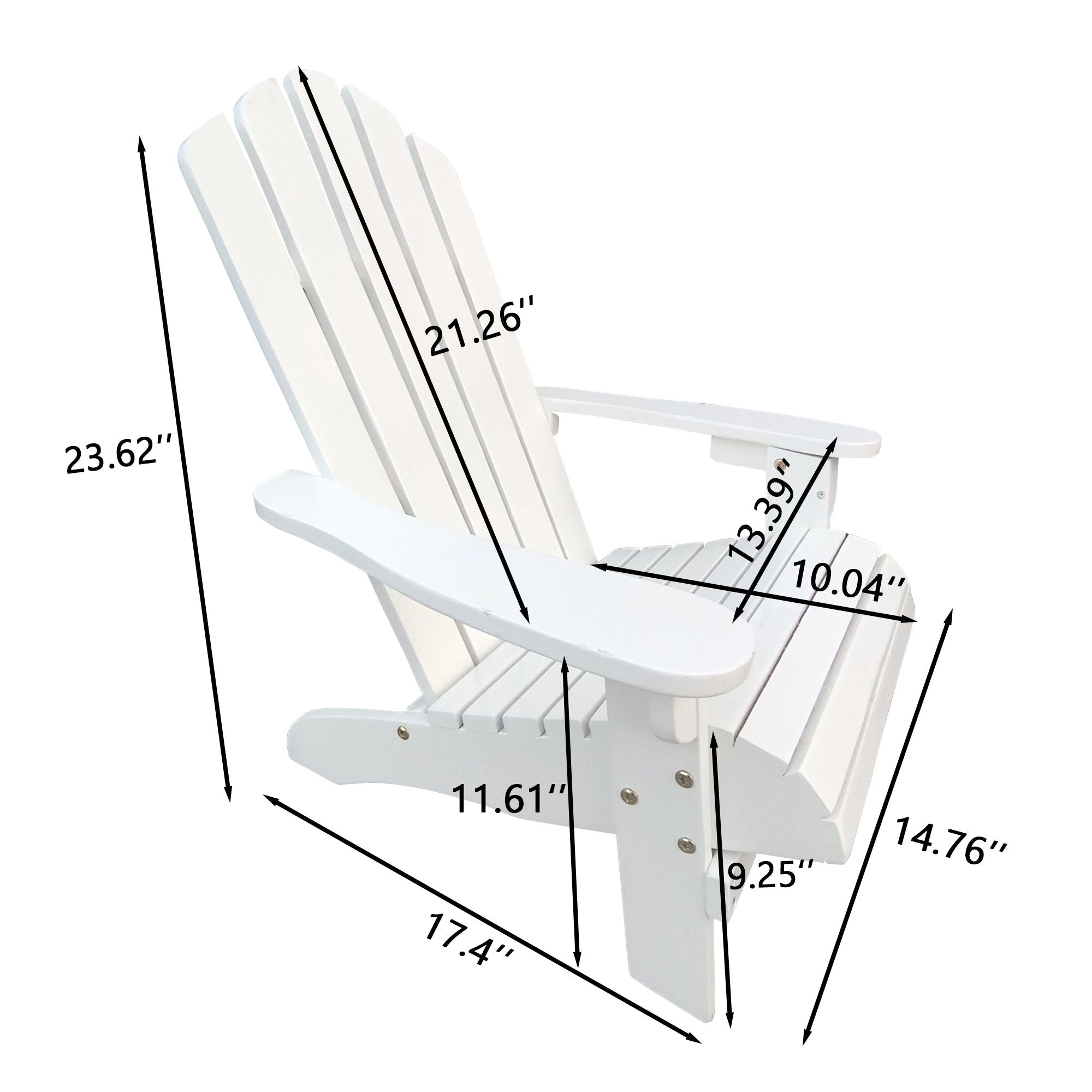 Outdoor Or Indoor Children Adirondack Chair