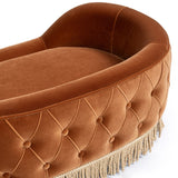 Monroe - Dog Sofa Bed - Burnt Orange