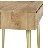 Jager - Desk - Natural by Simpli-Home | Bel Furniture