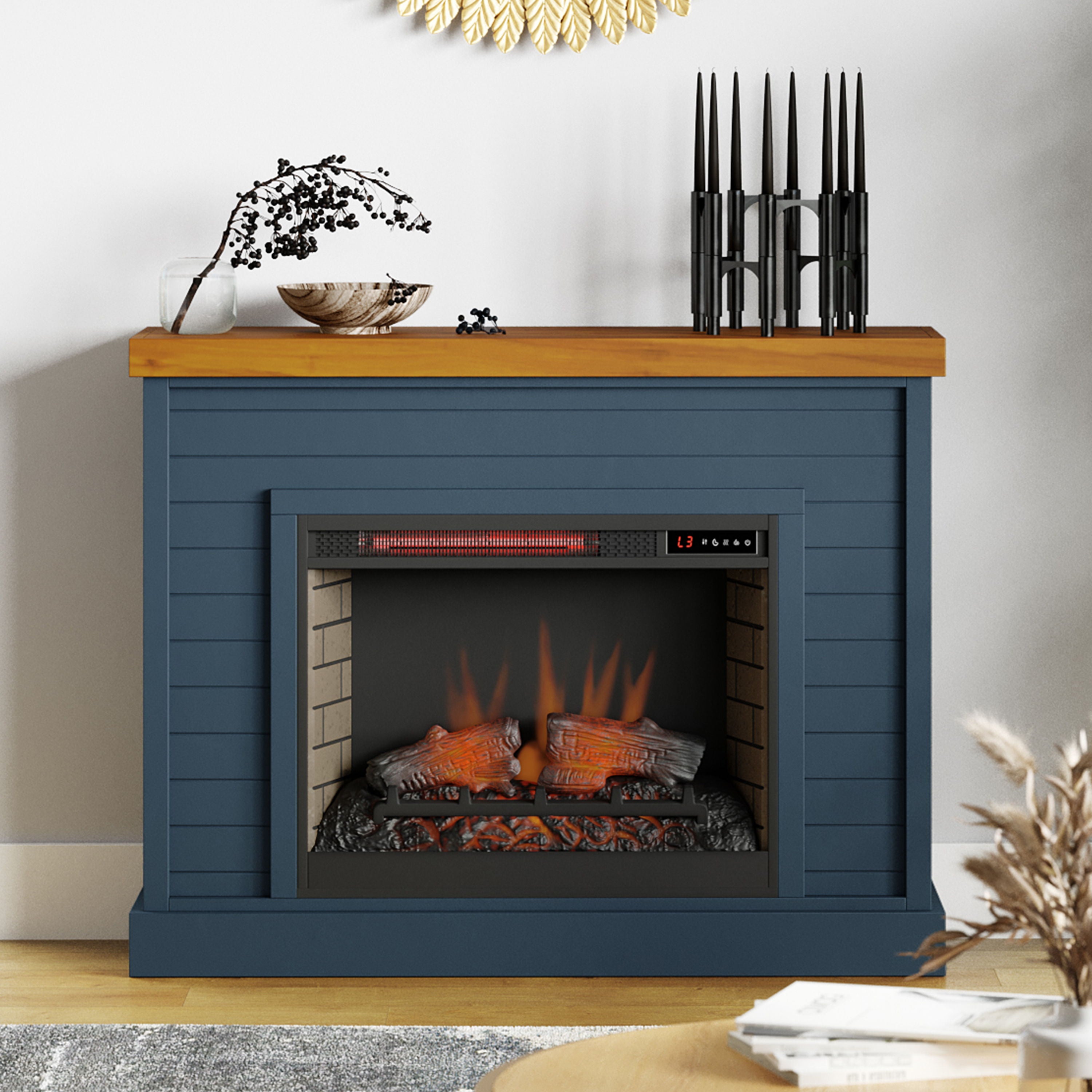 Washington - 48" Fireplace With Mantel