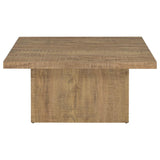 Devar - Square Engineered Wood Table by Coaster Fine Furniture | Bel Furniture