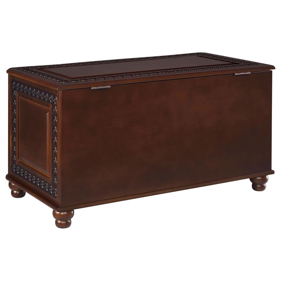 Finlay - Cedar Chest - Dark Tobacco by CoasterElevations | Bel Furniture