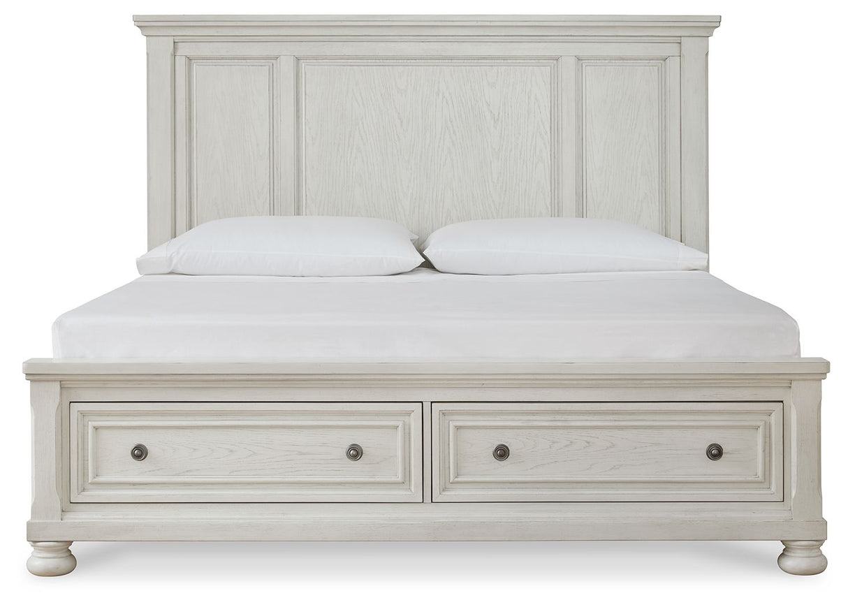 Robbinsdale - Panel Storage Bed by Signature Design by Ashley® | Bel Furniture