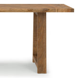 Whitley - Dining Table In Burnt Wax - Brown by Simpli-Home | Bel Furniture