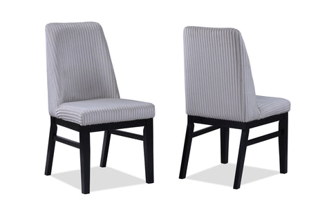 Hadley - Side Chair (Set of 2) Gray by Crown Mark | Bel Furniture