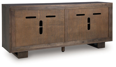 Cato - Accent Cabinet - Dark Brown - view 9