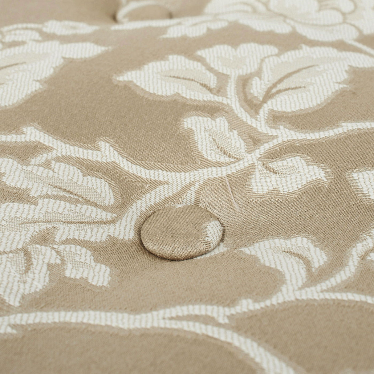 Yolanda - Round Upholstered Accent Ottoman by Jennifer Taylor Home | Bel Furniture