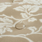 Yolanda - Round Upholstered Accent Ottoman by Jennifer Taylor Home | Bel Furniture