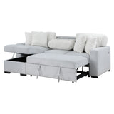 Ford - Reversible Pull Out Sofa Bed - Light Gray