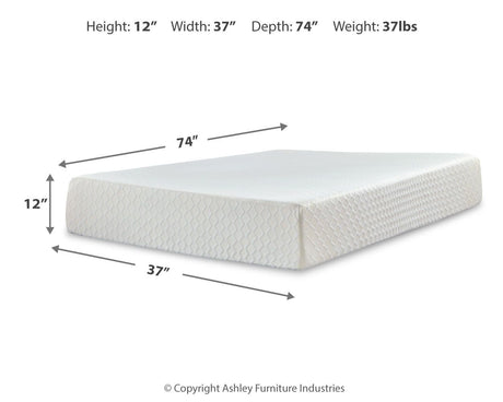 Chime 12 Inch Memory Foam - Memory Foam Mattress - view 11