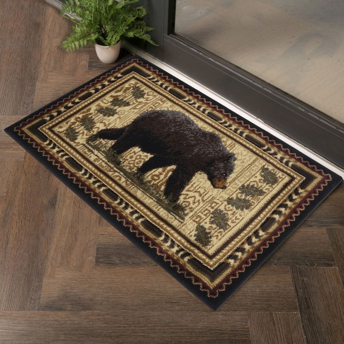 Nature's Nest - GC_CBL3010 Lodge Area Rug by Icona Home Decor | Bel Furniture
