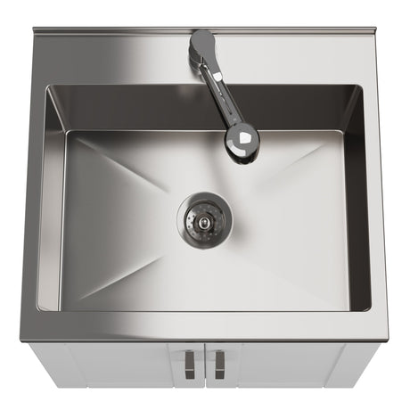 Kyle - Laundry Cabinet & Faucet And Stainless Steel Sink - view 20