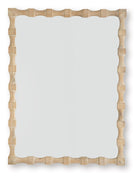 Acelmore - Accent Mirror - Light Brown