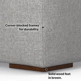 Rex - Handcrafted Sectional Sofa And Ottoman