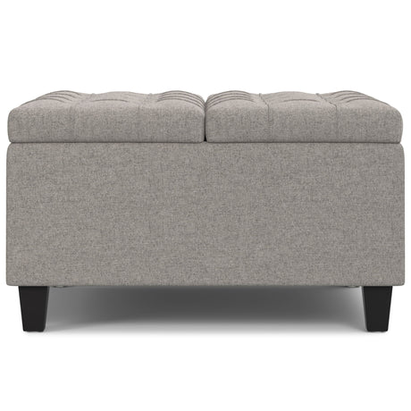 Harrison - Upholstered Coffee Table Storage Ottoman - view 114