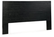 Londer - Panel Headboard Black by Millennium® by Ashley | Bel Furniture