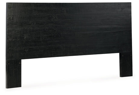 Londer - Panel Headboard Black by Millennium® by Ashley | Bel Furniture