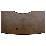 Hartshill - 7-Drawer Executive Desk - Burnished Oak by CoasterElevations | Bel Furniture