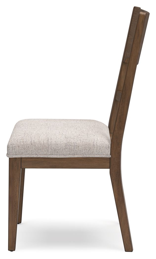 Cabalynn - Oatmeal / Light Brown - Dining Uph Side Chair (Set of 2) by Signature Design by Ashley® | Bel Furniture