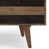 Clarkson - Desk With Side Drawers - Rustic Natural Aged Brown by Simpli-Home | Bel Furniture