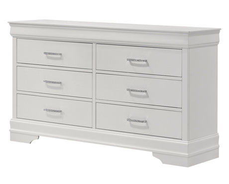 Amalia - Dresser White by Crown Mark | Bel Furniture