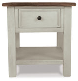 Bolanburg - White / Brown / Beige - Rectangular End Table by Signature Design by Ashley® | Bel Furniture