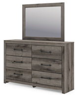 Graystorm - Brown Gray - Dresser And Mirror by Signature Design by Ashley® | Bel Furniture