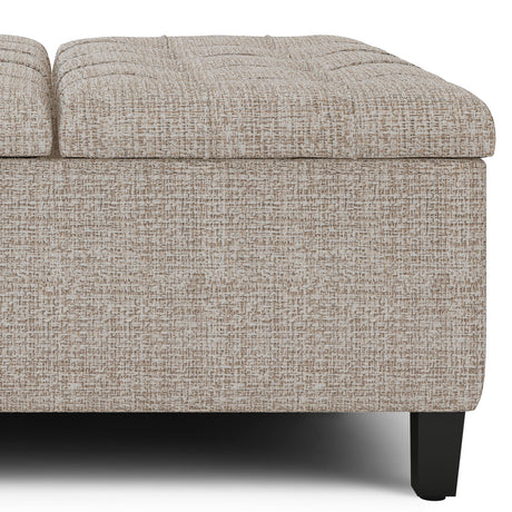 Harrison - Upholstered Coffee Table Storage Ottoman - view 115
