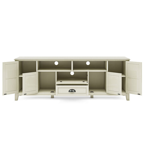 Burlington - TV Media Stand by Simpli-Home | Bel Furniture