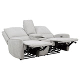 Sylmar - Chenille Power Reclining Sofa Set