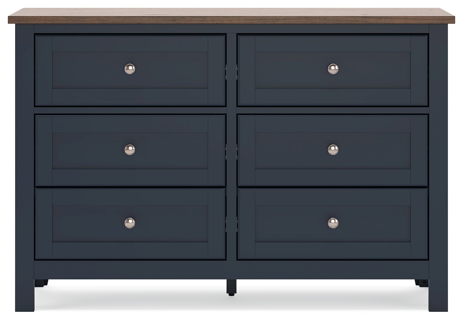 Landocken - Brown / Blue - Dresser - BEL Furniture