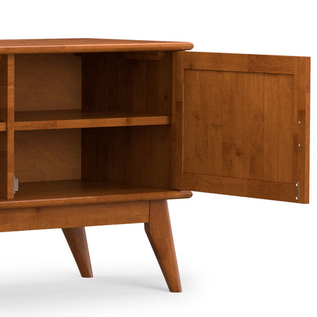 Draper - Handcrafted Mid Century Low TV Media Stand - view 47