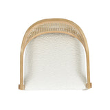 Americana - Mid-Century Modern Cane Back Counter Stool by Jennifer Taylor Home | Bel Furniture