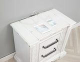 Mckinney - 2-Drawer Nightstand With Dual USB - Vintage White