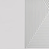 Cassia - 2-Drawer Nightstand Bedside Table - White High Gloss