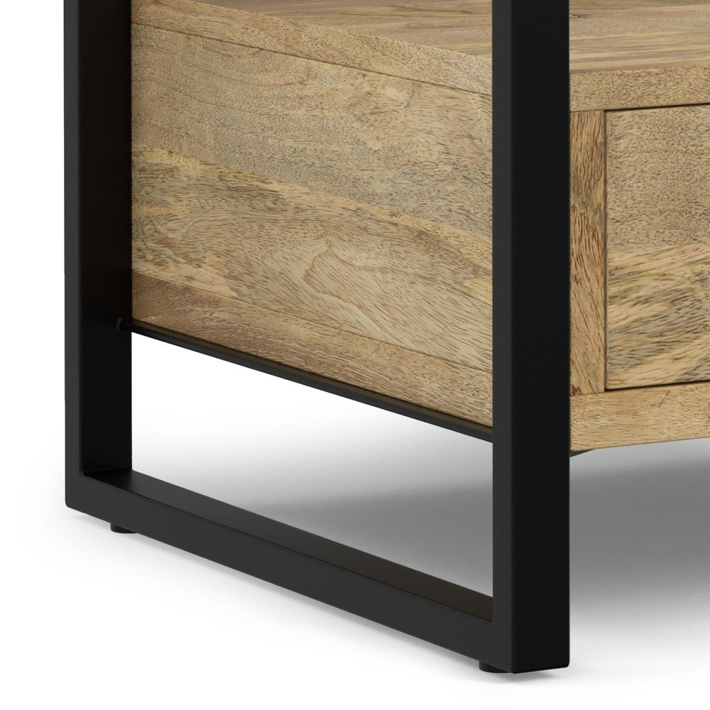 Riverside - Bedside Table - Natural