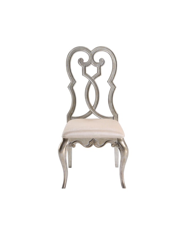 Esteban - Side Chair (Set of 2) - Antique Champagne