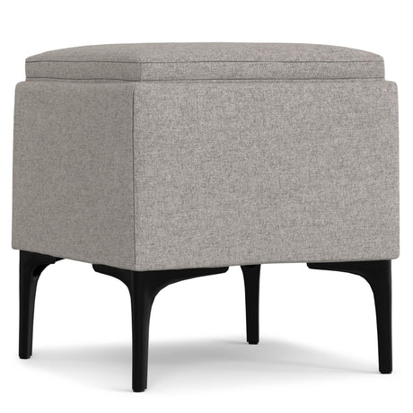 Natasha - Multifunctional Storage Ottoman With Tray - view 15