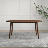 Ada - Mid-Century Modern Style Oval Dining Table